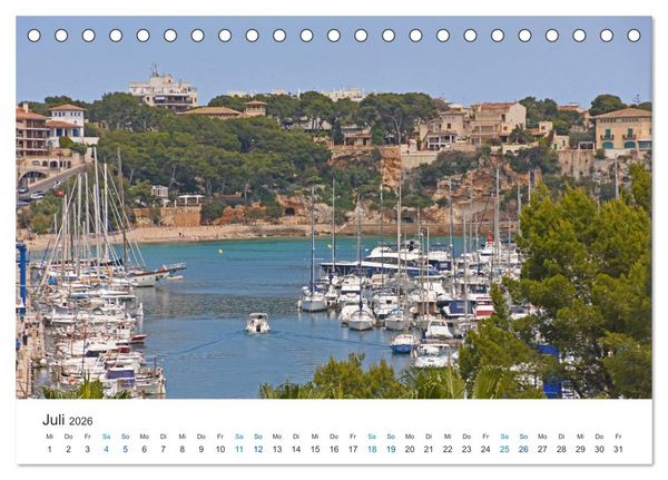 Produktbild: Segelboote und Yachten - Lebensart am Mittelmeer (Tischkalender 2026 DIN A5 quer), CALVENDO Monatskalender