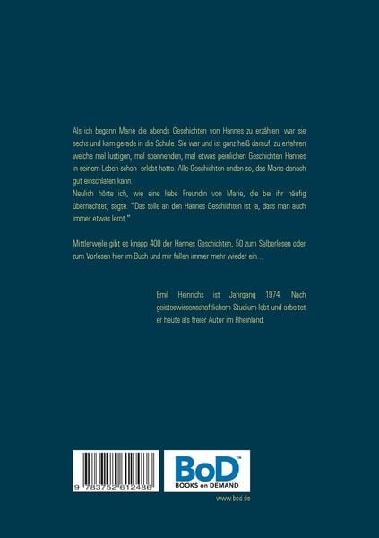 Produktbild: Hannes Geschichten - Gute Nacht Marie -