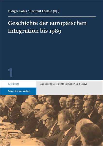 Produktbild: Geschichte der europ&auml;ischen Integration bis 1989