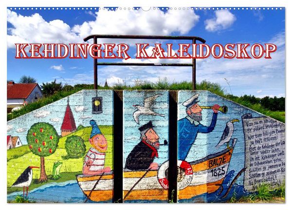 Kehdinger Kaleidoskop (Wandkalender 2026 DIN A2 quer), CALVENDO Monatskalender