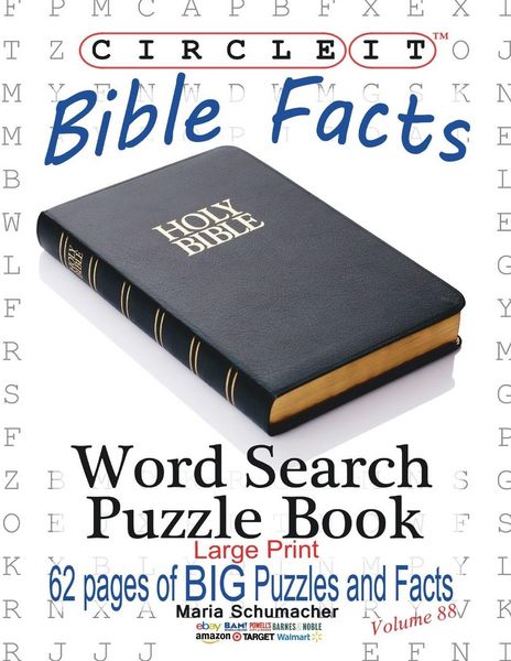 Produktbild: Circle It, Bible Facts, Large Print, Word Search, Puzzle Book
