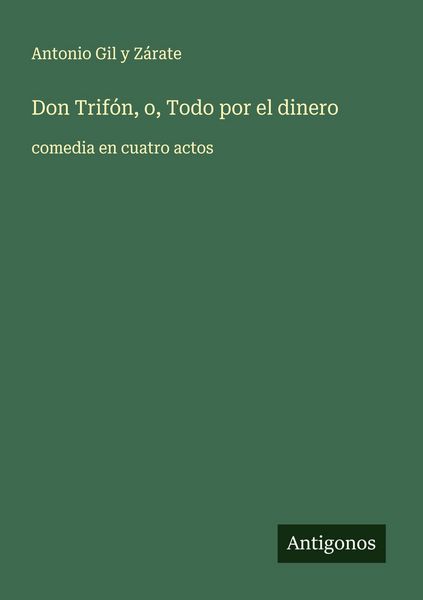 Produktbild: Don Trif&oacute;n, o, Todo por el dinero