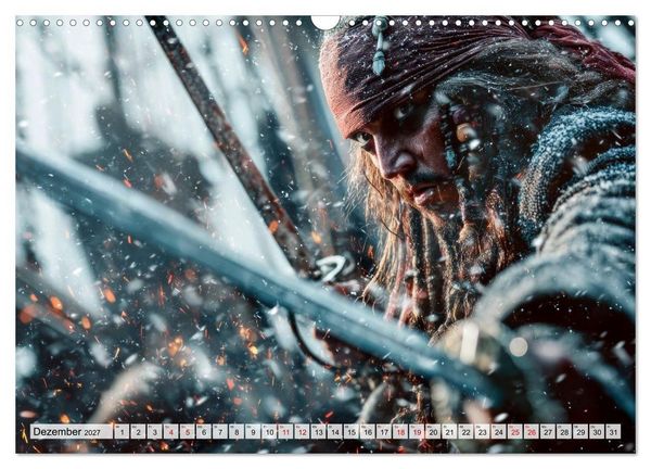 Produktbild: Piraten - Legenden der sieben Meere (Wandkalender 2027 DIN A3 quer), CALVENDO Monatskalender
