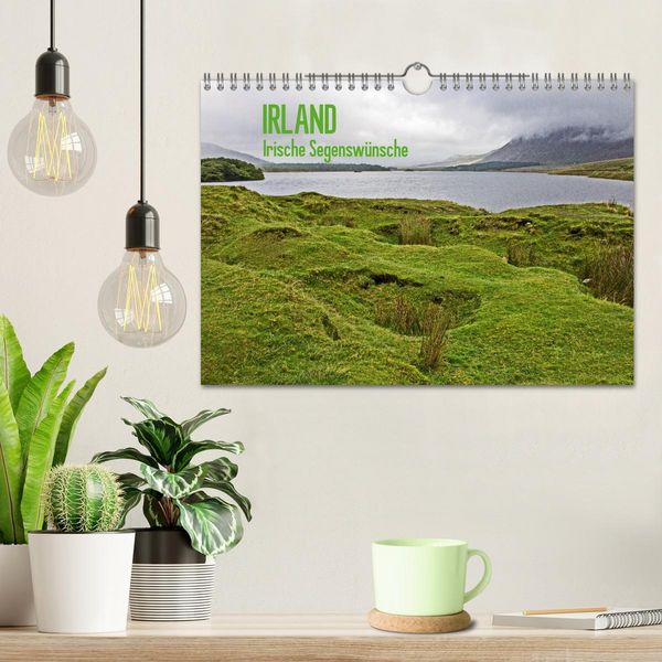Produktbild: Irland - Irische Segensw&uuml;nsche (Wandkalender 2026 DIN A4 quer), CALVENDO Monatskalender