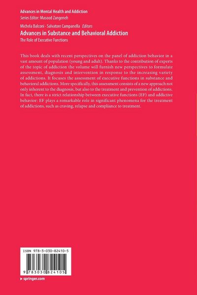 Produktbild: Advances in Substance and Behavioral Addiction