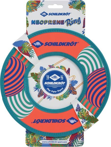 Produktbild: Schildkr&ouml;t 970351 - Neopren Ring, 24cm, 1 St&uuml;ck (Design-Auswahl nicht m&ouml;glich), Frisbee