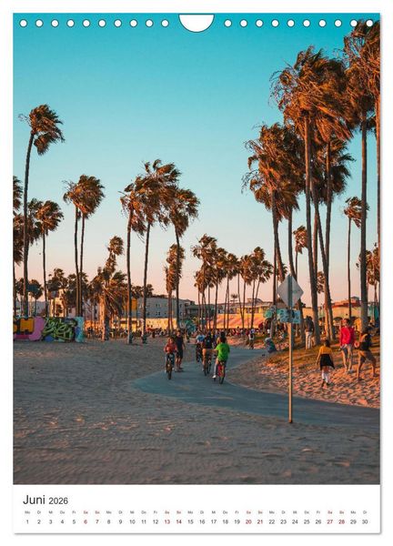 Produktbild: Los Angeles - Eine spannende Reise nach Kalifornien. (Wandkalender 2026 DIN A4 hoch), CALVENDO Monatskalender