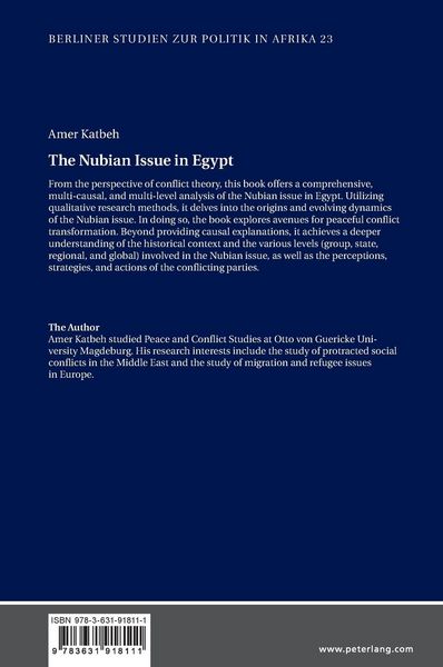 Produktbild: The Nubian Issue in Egypt