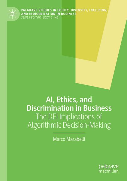 Produktbild: AI, Ethics, and Discrimination in Business