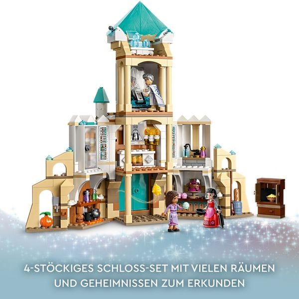 Produktbild: LEGO Disney Wish 43224 K&ouml;nig Magnificos Schloss, Set zum Film mit Figuren
