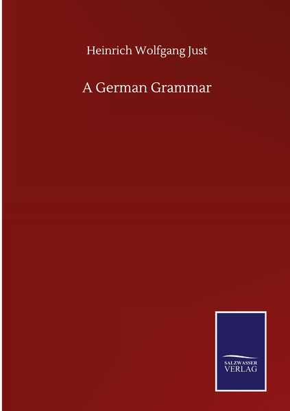 Produktbild: A German Grammar