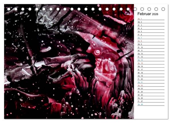 Produktbild: Kalender / Fantastische Encaustic (Tischkalender 2026 DIN A5 quer), CALVENDO Monatskalender