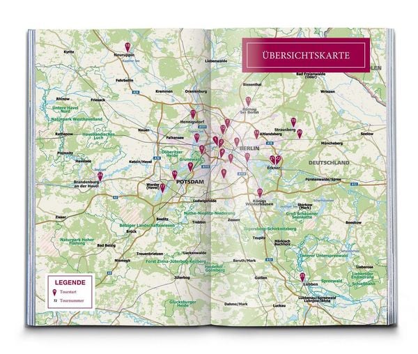 Produktbild: KOMPASS Fahrradlust Berlin & Umgebung