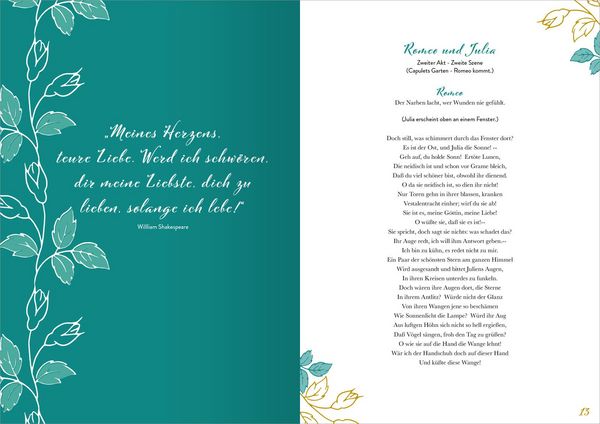 Produktbild: &bdquo;Ich liebte dich gestern, ich liebe dich heute, ich werde dich morgen lieben.&ldquo;