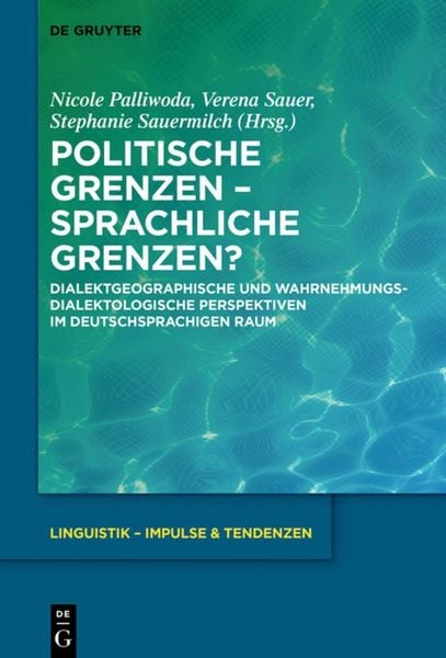 Produktbild: Politische Grenzen &ndash; Sprachliche Grenzen?