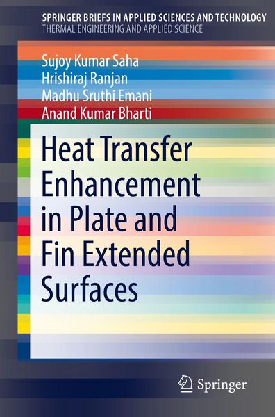 Produktbild: Heat Transfer Enhancement in Plate and Fin Extended Surfaces