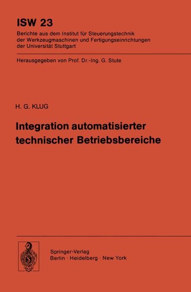Produktbild: Integration automatisierter technischer Betriebsbereiche