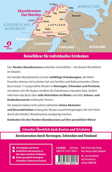 Produktbild: Reise Know-How Reiseführer Skandinavien - der Norden