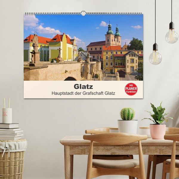Produktbild: Glatz - Hauptstadt der Grafschaft Glatz (Wandkalender 2026 DIN A2 quer), CALVENDO Monatskalender