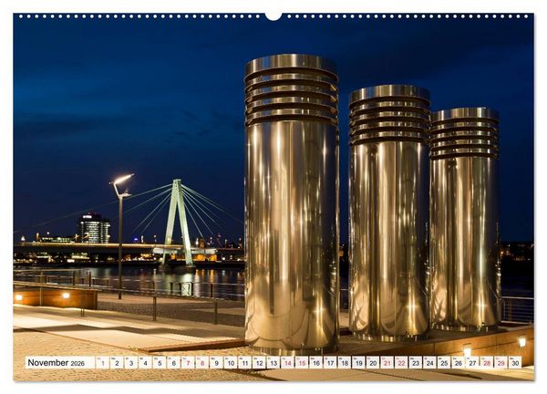 Produktbild: K&Ouml;LNER LICHTERZAUBER (hochwertiger Premium Wandkalender 2026 DIN A2 quer), Kunstdruck in Hochglanz