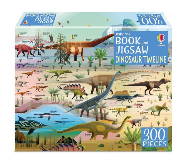 Produktbild: Book and Jigsaw Dinosaur Timeline