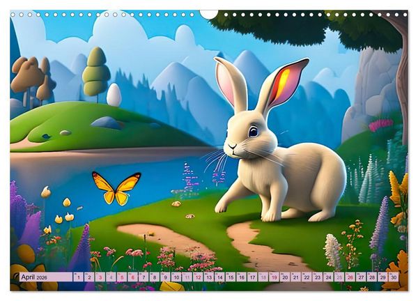 Produktbild: Zauberhafte M&auml;rchenzeit (Wandkalender 2026 DIN A3 quer), CALVENDO Monatskalender