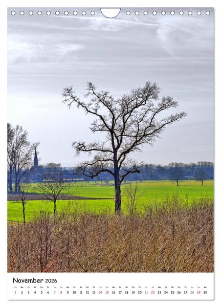Produktbild: Kreis Coesfeld im M&uuml;nsterland (Wandkalender 2026 DIN A4 hoch), CALVENDO Monatskalender