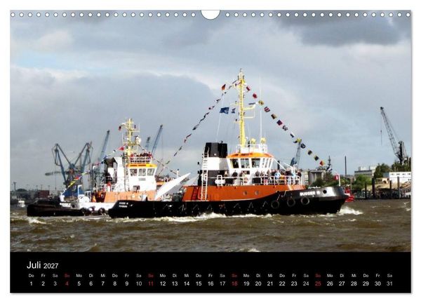 Produktbild: Hamburg Hafengeburtstag (Wandkalender 2027 DIN A3 quer), CALVENDO Monatskalender