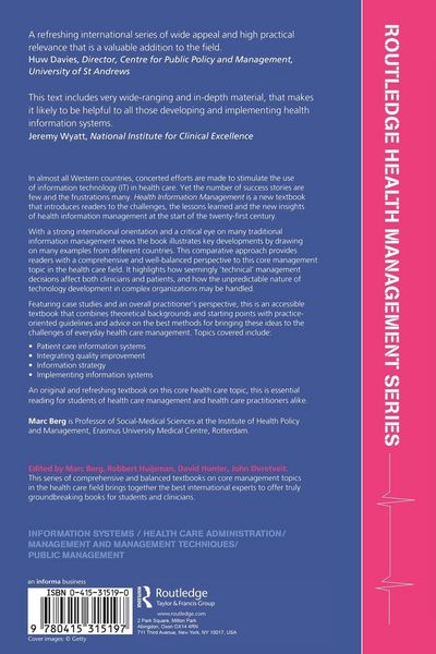 Produktbild: Health Information Management