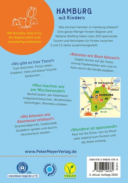 Produktbild: Hamburg mit Kindern