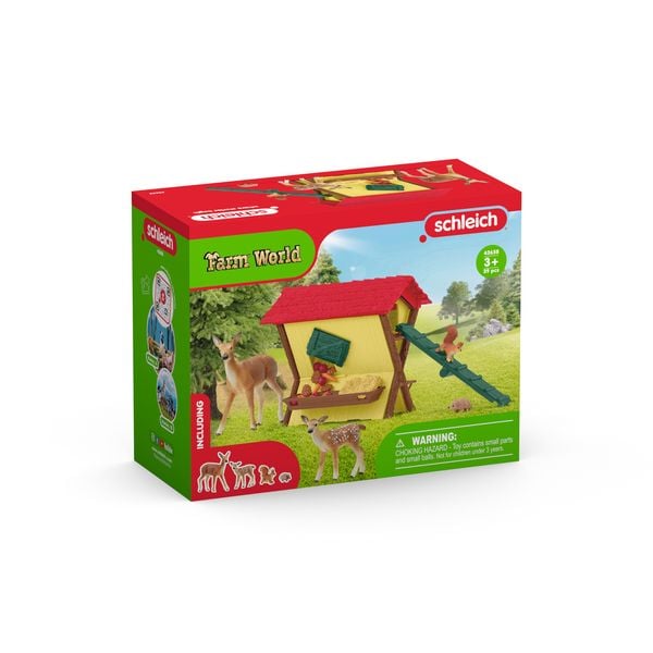 Produktbild: schleich&reg; Farm World F&uuml;tterung der Waldtiere
