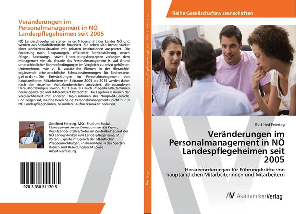 Produktbild: Ver&auml;nderungen im Personalmanagement in N&Ouml; Landespflegeheimen seit 2005