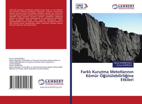 Produktbild: Farkl&iquest; Kurutma Metotlar&iquest;n&iquest;n K&ouml;m&uuml;r &Ouml;&iquest;&uuml;t&uuml;lebilirli&iquest;ine Etkileri