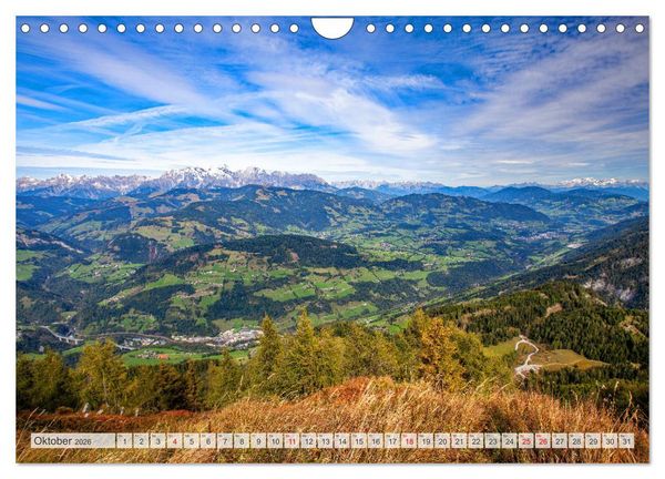 Produktbild: Gr&uuml;&szlig;e aus Lend und Embach (Wandkalender 2026 DIN A4 quer), CALVENDO Monatskalender