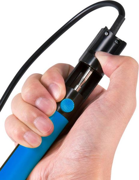 Produktbild: Basetech LWK-211 Entl&ouml;tkolben 230 V 40 W Bleistiftform 450 &deg;C (max) inkl. Entl&ouml;tsaugpumpe, inkl. L&ouml;tspitze