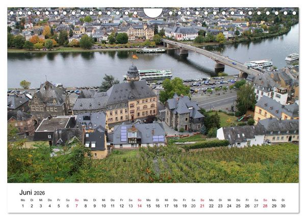 Produktbild: Bernkastel-Kues an der Mosel (Wandkalender 2026 DIN A4 quer), CALVENDO Monatskalender