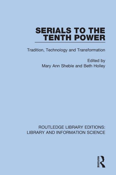 Produktbild: Serials to the Tenth Power