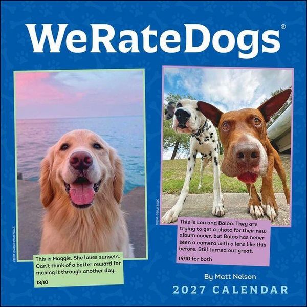 Produktbild: Weratedogs 2027 Wall Calendar