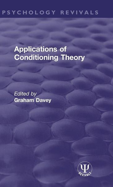 Produktbild: Applications of Conditioning Theory