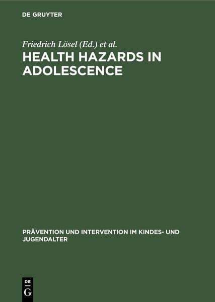 Produktbild: Health Hazards in Adolescence