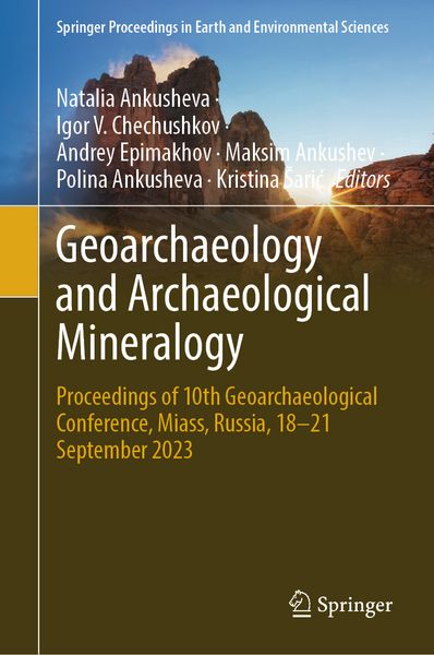 Produktbild: Geoarchaeology and Archaeological Mineralogy