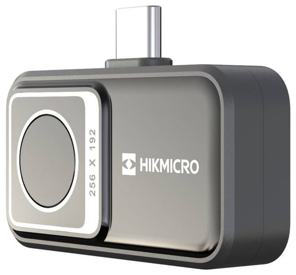 Produktbild: HIKMICRO Handy W&auml;rmebildkamera -20 bis 400 &deg;C 256 x 192 Pixel 25 Hz USB-C&reg; Anschluss f&uuml;r Android Ger&auml;te, USB-C&reg; Anschluss f&uuml;r iOS Ger&auml;te