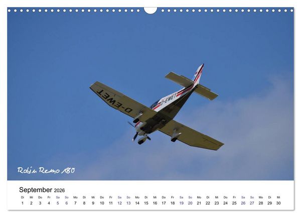 Produktbild: Fliegerschule Wasserkuppe (Wandkalender 2026 DIN A3 quer), CALVENDO Monatskalender