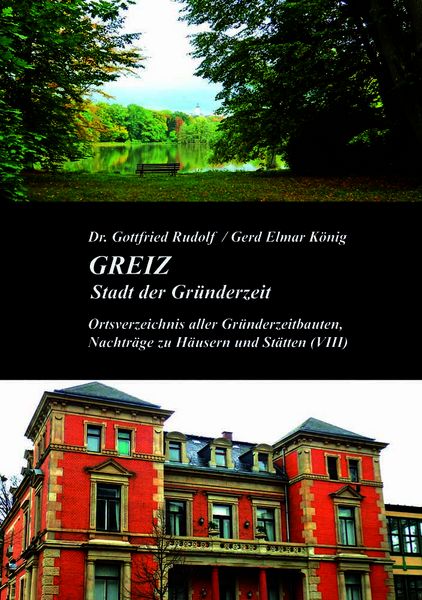 Produktbild: GREIZ - Stadt der Gr&uuml;nderzeit (Band VIII)