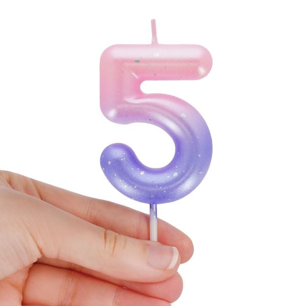 Produktbild: Legami Geburtstagskerze - Happy Birthday - Pink - 5