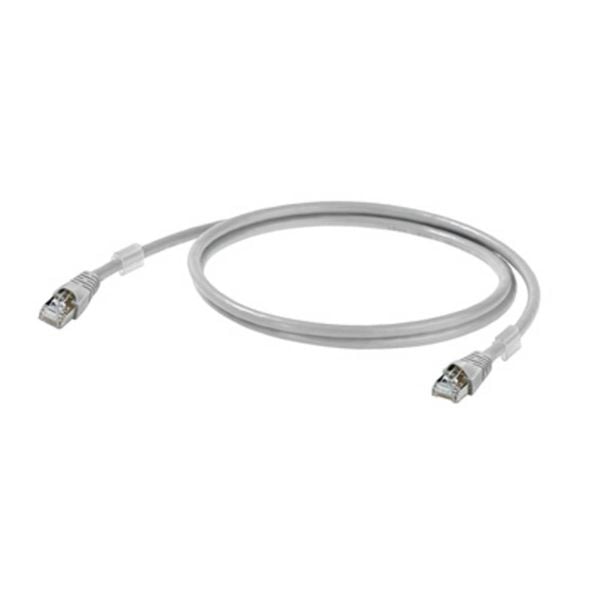 Weidmüller 1165940060 RJ45 Netzwerkkabel, Patchkabel CAT 6a S/FTP 6.00 m Grau UL-zertifiziert 1 St.