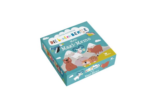 Produktbild: Die bunten Berge - Mein Maxi-Memo