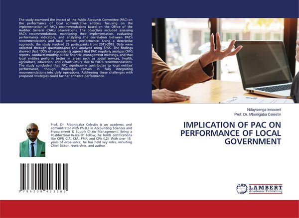 Produktbild: Implication Of Pac On Performance Of Local Government