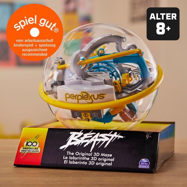 Produktbild: Spin Master Games Perplexus Beast, 3D-Labyrinth mit 100 Hindernissen