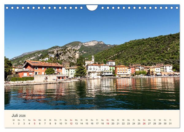 Produktbild: Wanderreise Gardasee (Wandkalender 2026 DIN A4 quer), CALVENDO Monatskalender